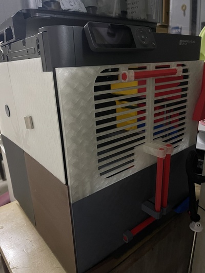 bambu laboratórios p1p recinto frustration free 3d impressora acessórios 3d print model - Mito3D