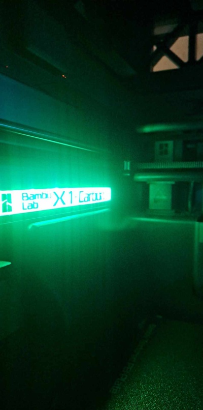 bambu x1 karbon büyük ışık mod örtmek kılıf karanlık 3d print model - Mito3D