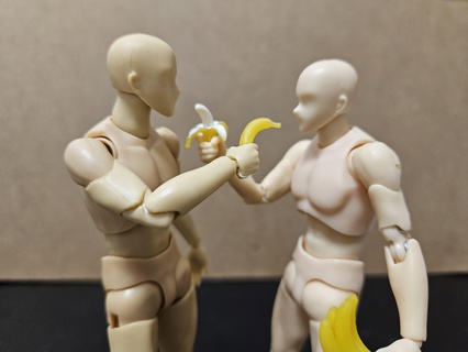 banane collection 1 12 action figure art 3d print model - Mito3D