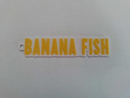 banana fish anime keychain key rings 3d print model - Mito3D