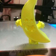 banana funny toy 3d print model - Mito3D