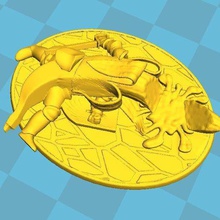 banane chevalier v10 - blessure dans la chair jeu jeux warhammer wargame les miniatures miniature le figure mdn 28mm 3d print model - Mito3D