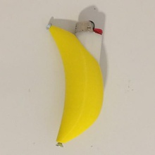 plátano más ligero titular toker poker varios de malezas 420 el encendedor caso 3d print model - Mito3D
