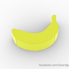 banane meeple jeton de jeux société jeu la plateau accessoire robinson jouet d'accessoires 3d print model - Mito3D