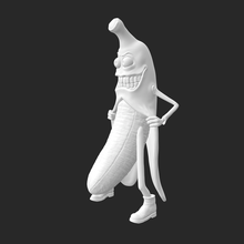banana cheia 3d impressão 3d print model - Mito3D