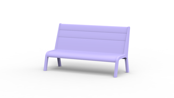 banc bench bench seat accessories street elements flesh sofa headquarters park stl print 3d download  3d print model - Mito3D