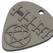 band handle keychain 3d print model - Mito3D