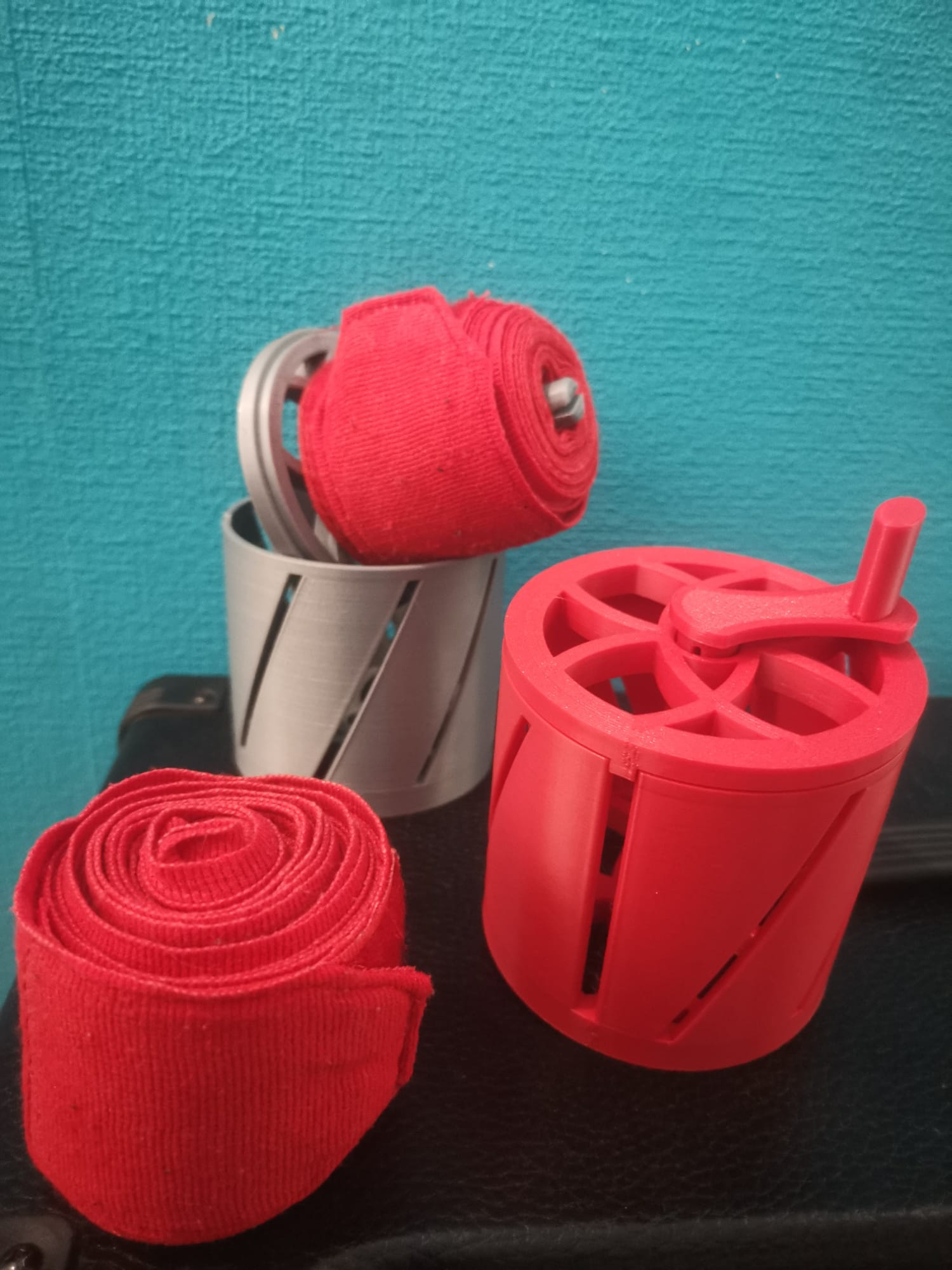 pansements copain boxe emballage rouleau kickboxing scooter remontoir 3D print model - Mito3D