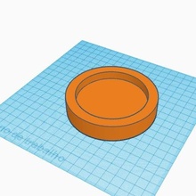 vassoio redonda 1 3d print model - Mito3D