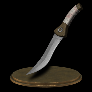 bandit dagger dark souls knife melee rpg game art 3d print model - Mito3D