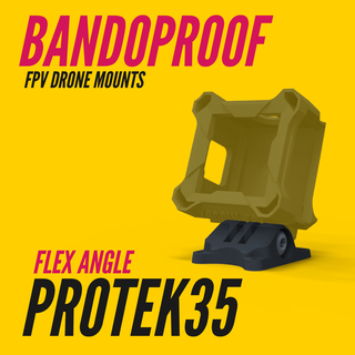 prova bando flexangle adattatore iflight protek35 3d print model - Mito3D
