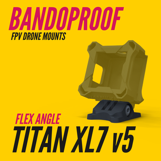 bandoproof flexangle adapter iflight xl7 v5 3d print model - Mito3D