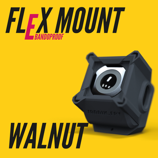 bandoproof flexmount caddx walnut fpv toolless camera mount system action cam drone 3d print model - Mito3D