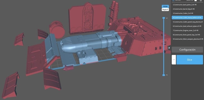 baneblade stormblade stormhammer hammerblade astra militarum 3d print model - Mito3D
