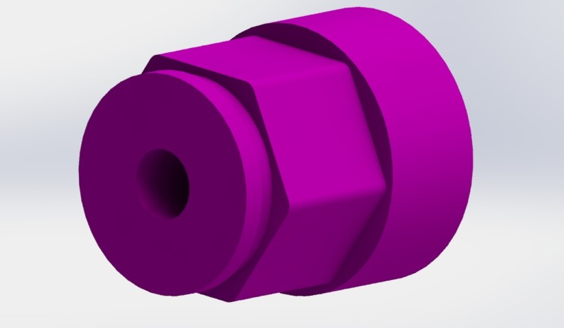 Banebots Rad Nabe Gelb Ausrüstung Motor 3D print model - Mito3D