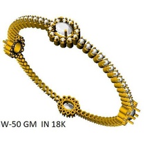 bangel 18k jewelry 3d print model - Mito3D
