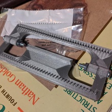 bank bag perforation tool tools tear preforate plastic perforated easy deposit 3d print model - Mito3D