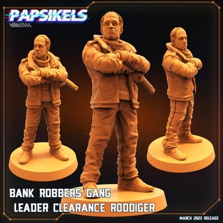 bank robbers gang leader clearance roddiger robo cop gang clarence boddiker  3d print model - Mito3D