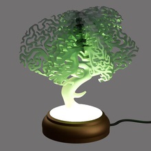 banzai lampada casa luce notturna albero deco di illuminazione arte giocattolo 3d print model - Mito3D
