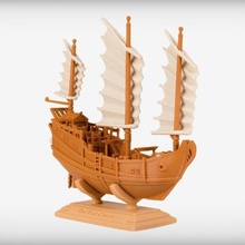 bao quan art 1400 cheng ho en el océano índico de la dinastía ming nave tesoro pacífico occidental 3d print model - Mito3D