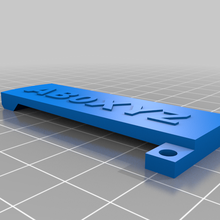 Baofeng bf 888 özel kemer klips 3d print model - Mito3D