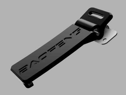 Baofeng uv 5r kemer klips gadget uv5r radyo 3d print model - Mito3D