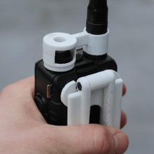 Körfez kaplaması molle monte edin çeşitli airsoft aksesuarları Eki parçaları havacılık komut kom genel askeri radyo kurtarma walkie-talkie 3d print model - Mito3D