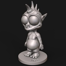 baphy verschiedene Kunst-Spielzeug baby monster cartoon Sammlerstück Charakter 3d print model - Mito3D