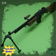 bar m1918a2 - scale 1 4 gun machinegun grg replica guns 3d print model - Mito3D