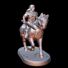 barbarian horseman 15mm scale 28mm boardgame boardgames cavalry dnd fantasy game games gaming horse miniature miniatures pathfinder roloplaying rpg strategy tabletop tactics wargame wargames wargaming warhammer warrior wayfarer toy 3d print model - Mito3D