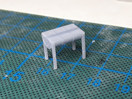 Barbekü varil Sıcak tekerlekler diyorama ızgara barbekü ton 3d print model - Mito3D