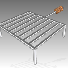 barbecue-grill - 3d-Druck verschiedene 3dprinting 3dprinter Wurst grill Grill bbq 3d print model - Mito3D