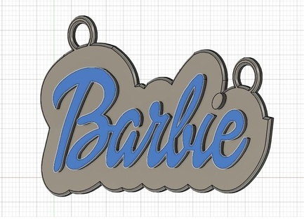 Barbie Barbie colliers Ken 3d print model - Mito3D
