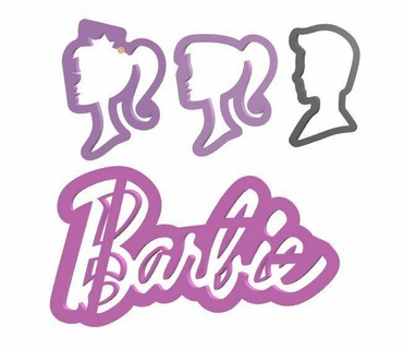 Barbie cortador corte marcador ken 3d print model - Mito3D