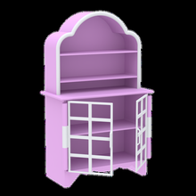 barbie dresser architecture china cabinet furniture house doll daughter 3d print model - Mito3D