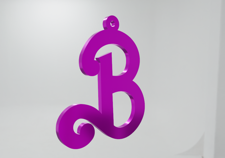 Barbie orecchini cerchi barby barbi portachiavi collana Stampa posto supporti giocattoli 3d print model - Mito3D