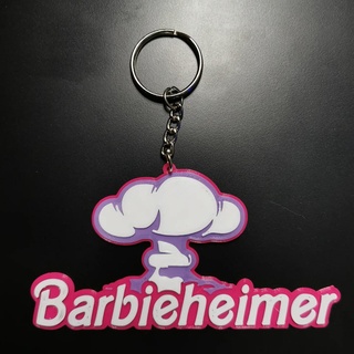 barbie heimer barbielfilm barbiemovie keychains oppenheimer barbieheimer 3d print model - Mito3D