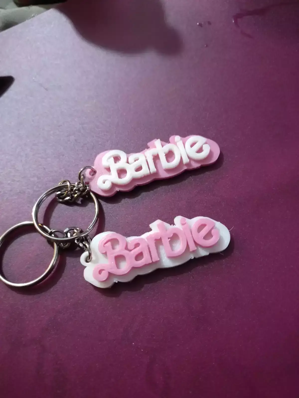 barbie keychain 3D print model - Mito3D