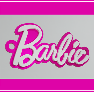 Barbie pingente colar brincos aros barby barbi chaveiro impressão colocar apoia brinquedos 3d print model - Mito3D