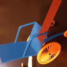 barbie en fauteuil roulant jeu de ligaments croisés fausse patte 3d print model - Mito3D