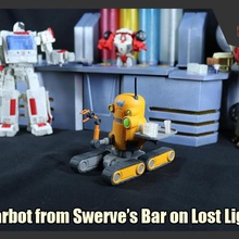 barbot Schlenker ' s bar verloren Licht Spiel Transformatoren idw lostlight swerve 3d print model - Mito3D