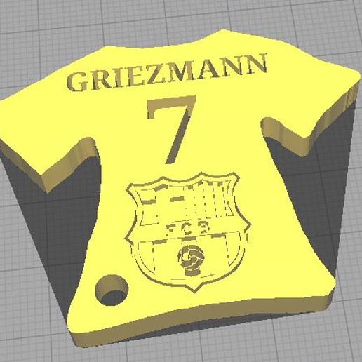 barcelona chaveiro Griezzman 7 la liga joalheria futebol chave anel Stegen dest espadas araujo olhe iniesta xavi coutinho Braithwaite messi Leo Barsa 3D print model - Mito3D