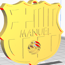 barcelona manuel shield 3d print model - Mito3D