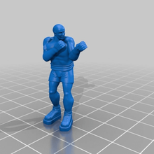 bare knuckle boxeador art personas 1 48 3d print model - Mito3D