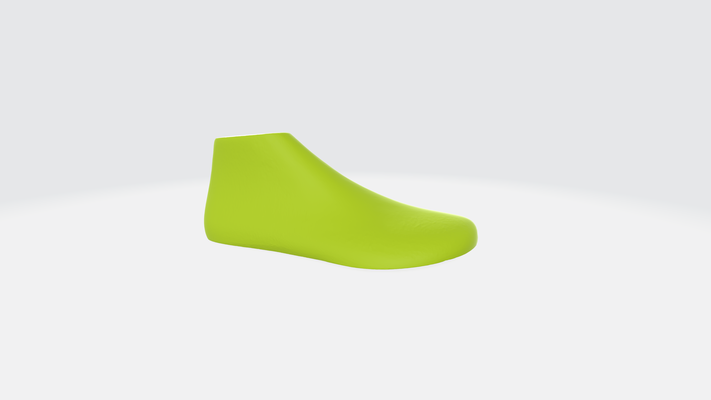 barefoot last digital shoelast shoelast3d shoe tree lasts women's lady's 3d bare foot 3d print model - Mito3D