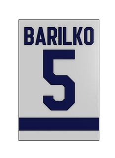 barilko maple leafs banner hockey toronto sign legend bill 3d print model - Mito3D