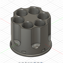 barril co2 12gr 12 grco2 cartucho artilugio 3d print model - Mito3D