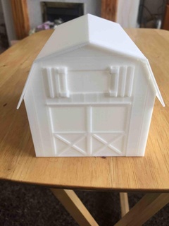 barn buildings structures 3d print model - Mito3D