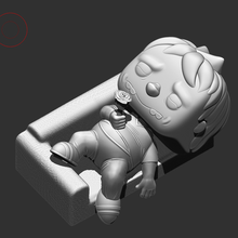 Barney Pop Benutzerdefiniert Simpson 3d print model - Mito3D