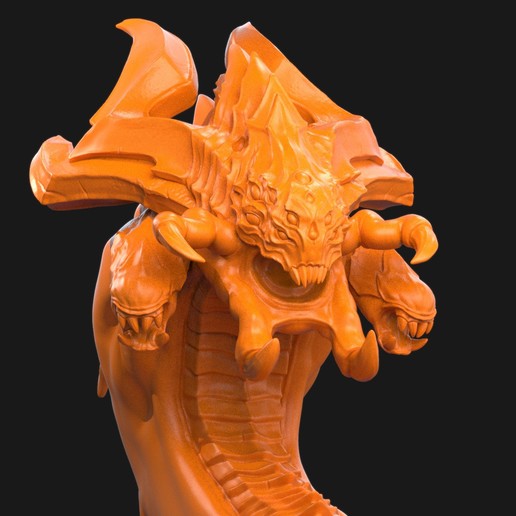 baron nashor oyun lol oyuncak sanat gam 3D print model - Mito3D